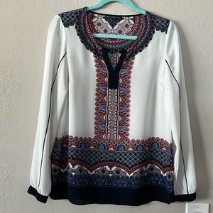 Adrianna Papell Boho blouse in size Small
